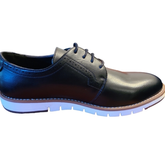 New Tahari Men’s Leather Dress Shoes Casual Work Size 11 - Picture 4 of 9